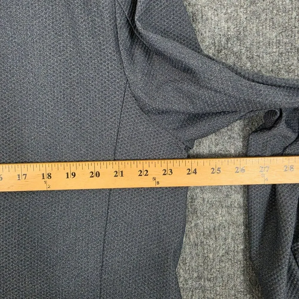 Twillory Suit Mens 48R Gray Technical Fabric 40x32 Stretch 2 Piece Business Work